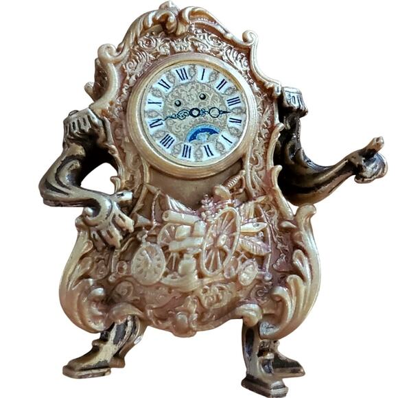 Cogsworth Disney Beauty And The Beast Castle Friends Collection Hasbro Figure - Picture 1 of 7